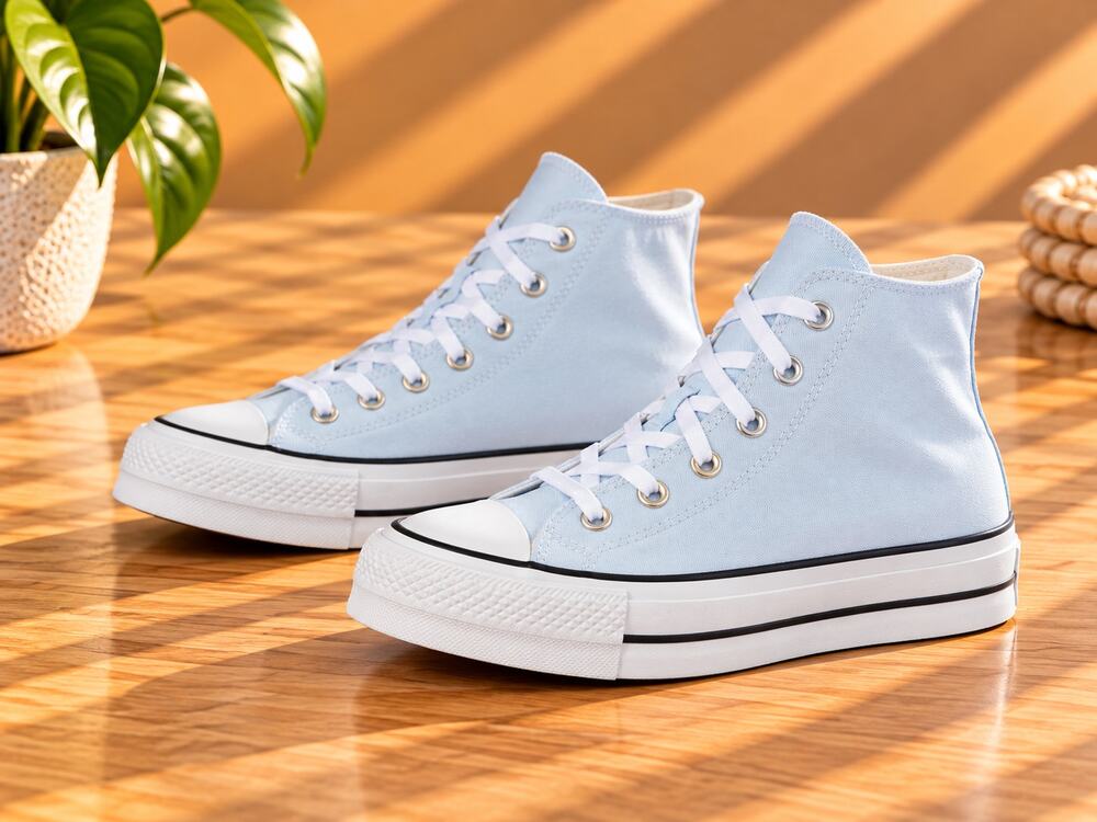 NWT Converse Women’s Chuck Taylor All Star Platform High Top Blue Size 6